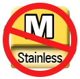 ISO 513 Stainless Steel Alloys  Will not work