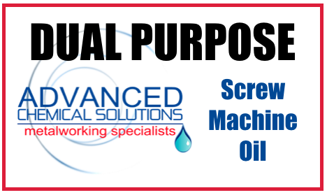 Dual Purpose screw machine acme Straight Cutting Oil
