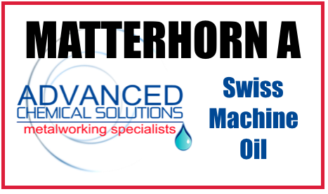 Matterhorn A Swiss Machine Cutting Oil